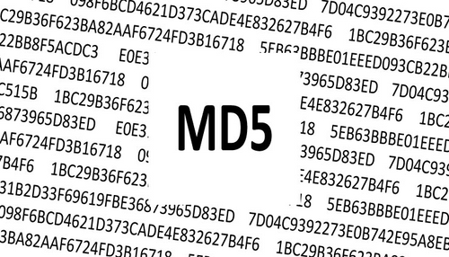 کد md5